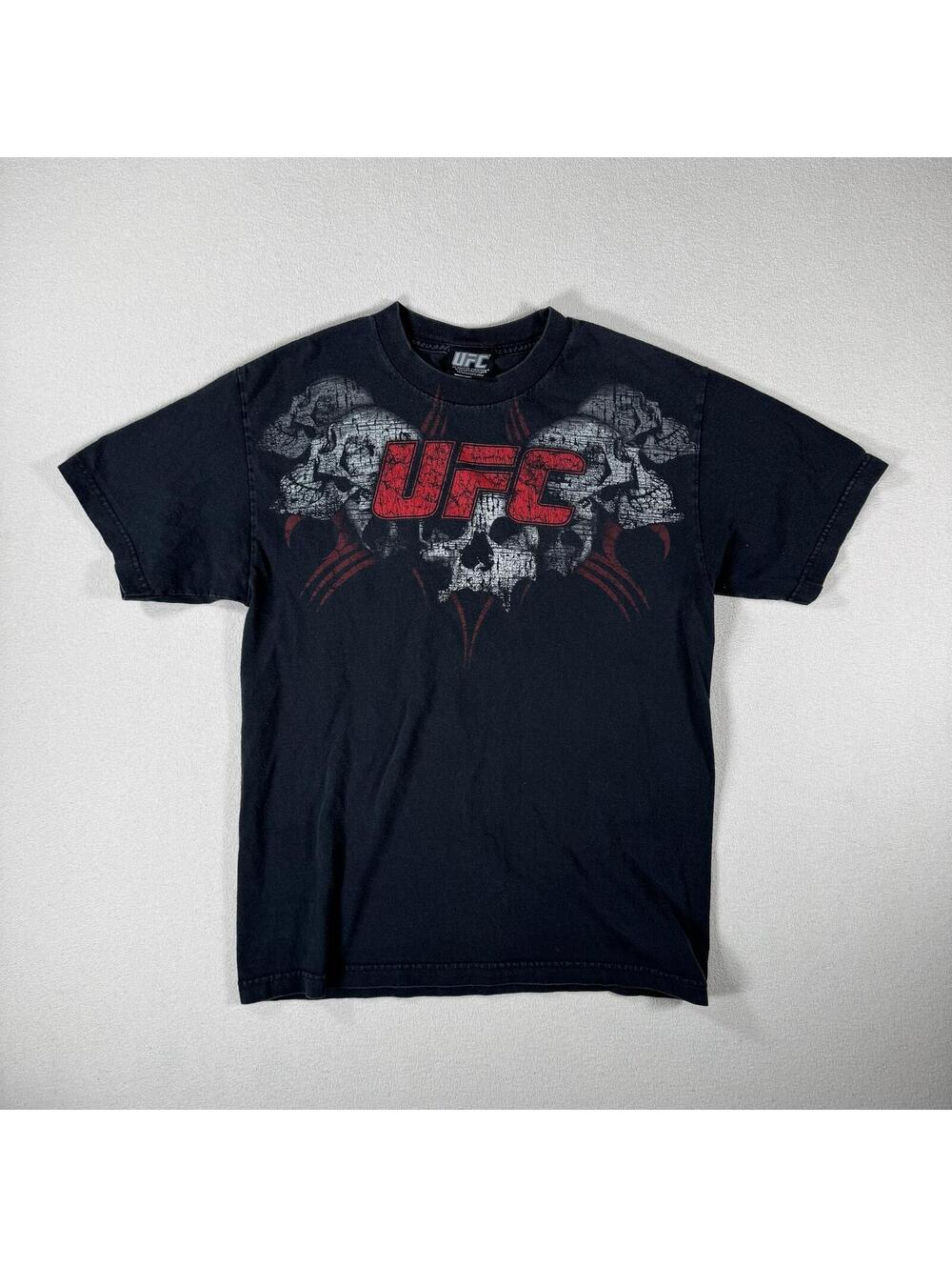 Ultimate Fighting Championship UFC Skull Black TShirt
